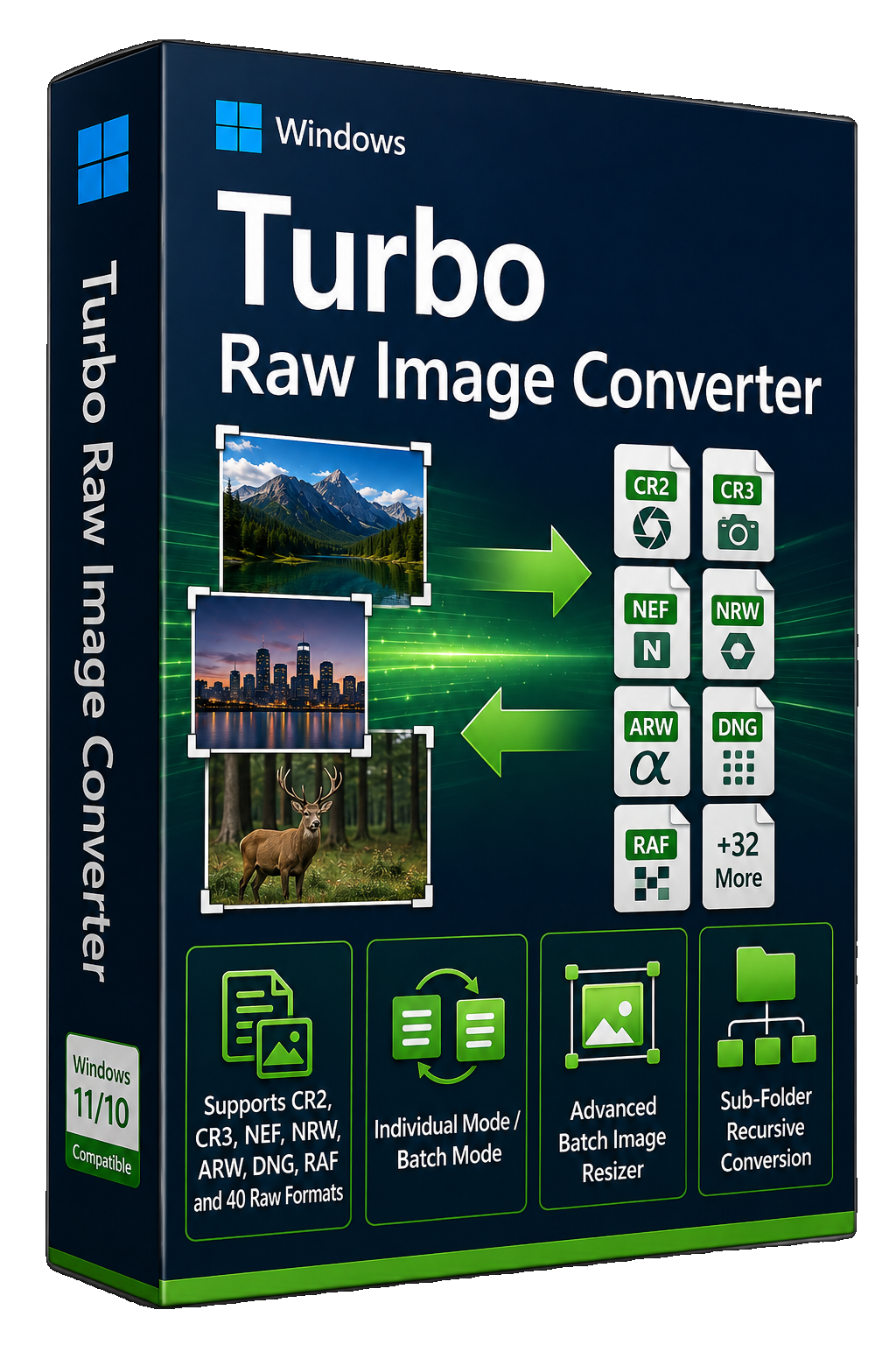 offline RAW Image Converter software for Windows
