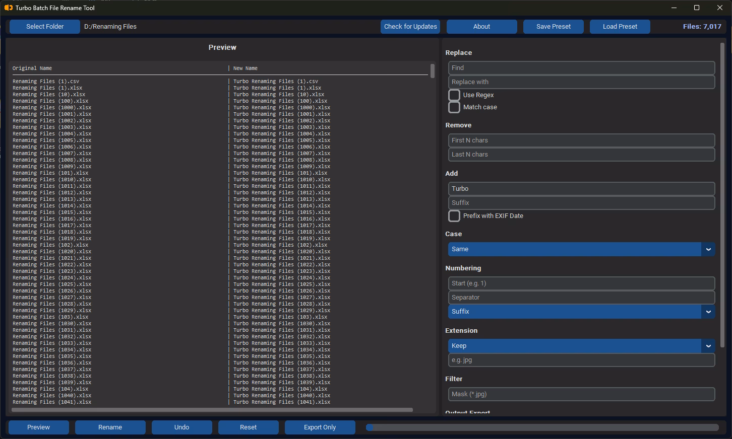Add Prefix