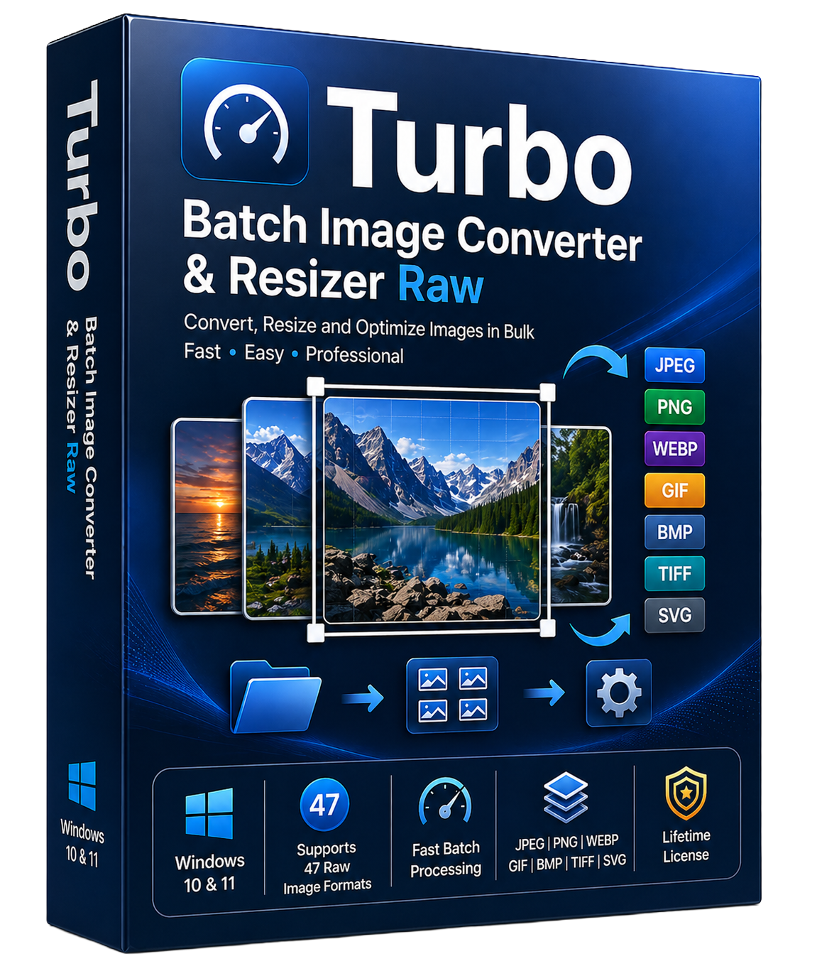 Turbo Batch Image Converter Raw screenshot